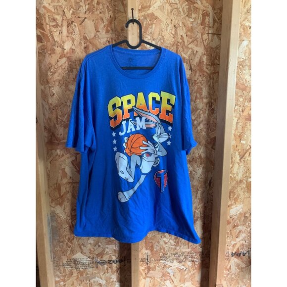 Vintage Space Jam Bugs Bunny Graphic Tee 3XL - Picture 1 of 7
